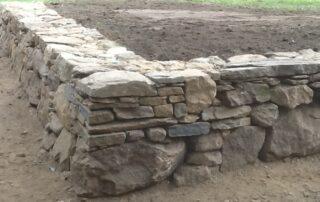 CT Fieldstone Retaining Wall