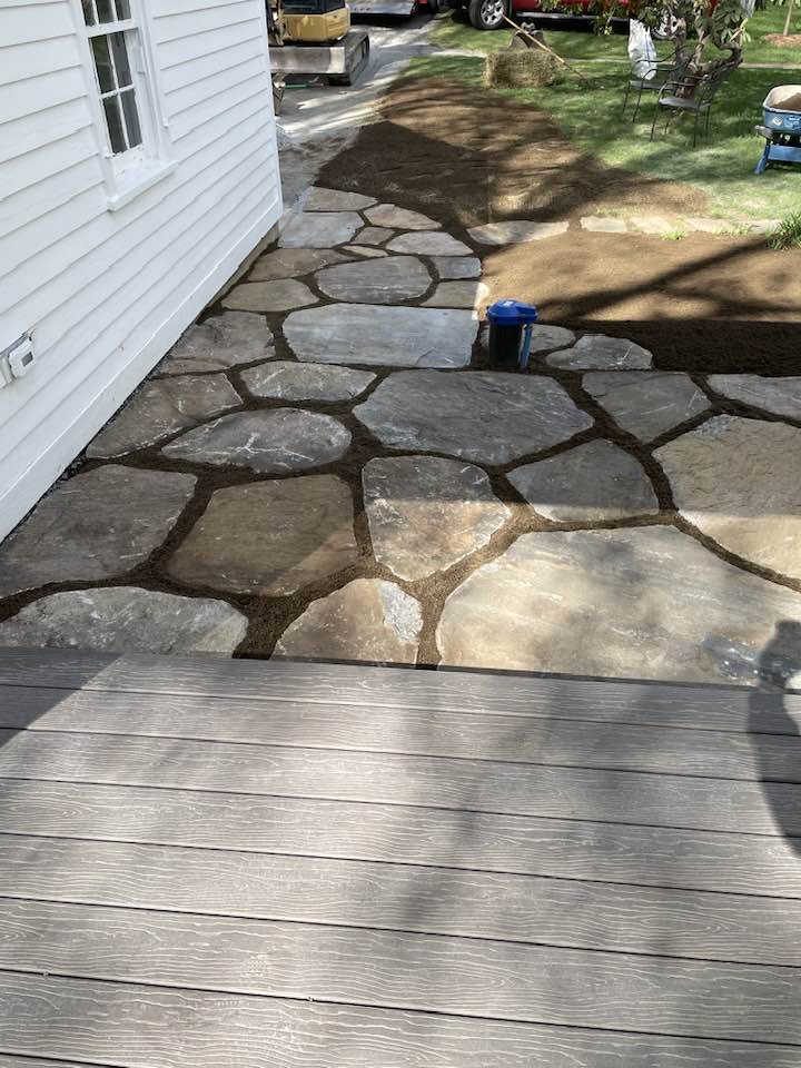 Flagstone Patio, Storrs, CT